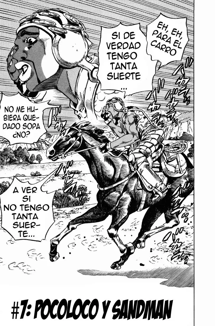 JoJo’s Bizarre Adventure – Parte 7: Steel Ball Run capítulo 7, página 2