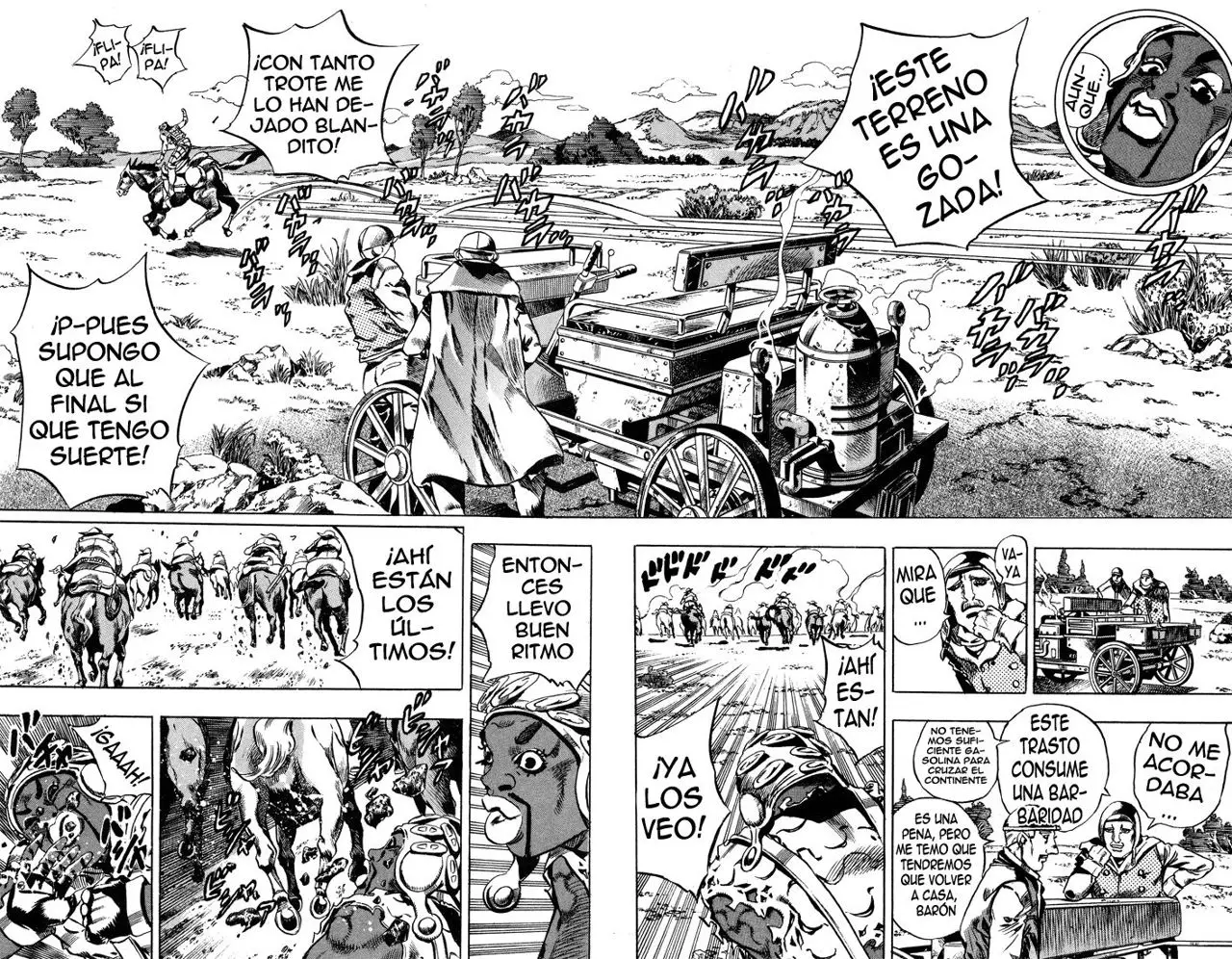 JoJo’s Bizarre Adventure – Parte 7: Steel Ball Run capítulo 7, página 3