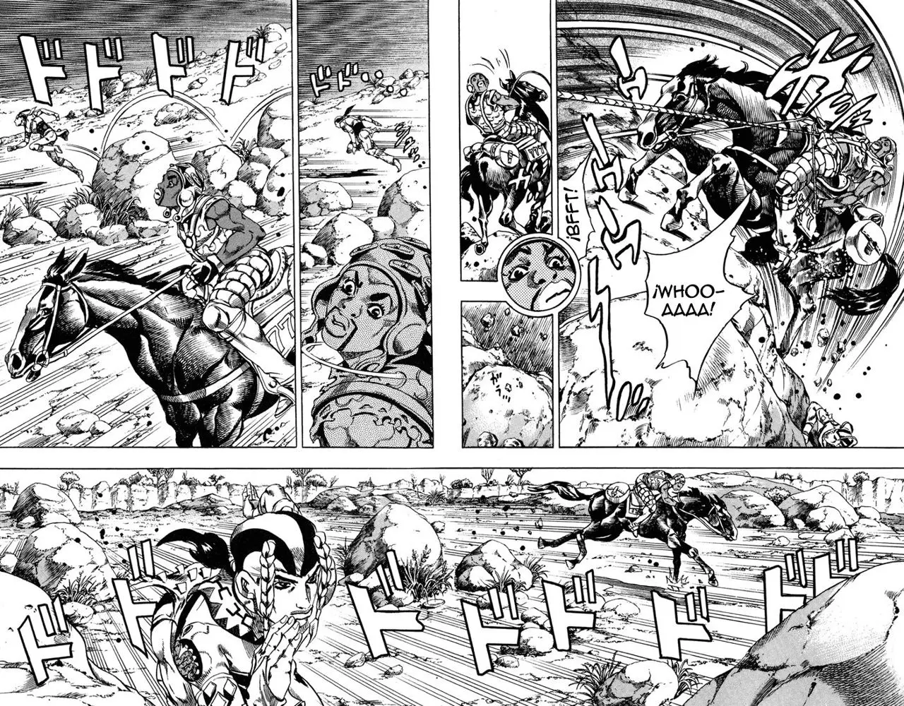JoJo’s Bizarre Adventure – Parte 7: Steel Ball Run capítulo 7, página 12