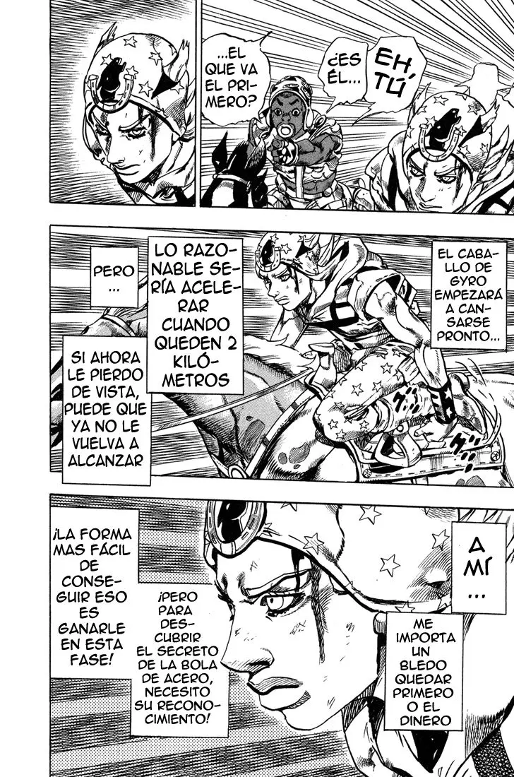 JoJo’s Bizarre Adventure – Parte 7: Steel Ball Run capítulo 7, página 16