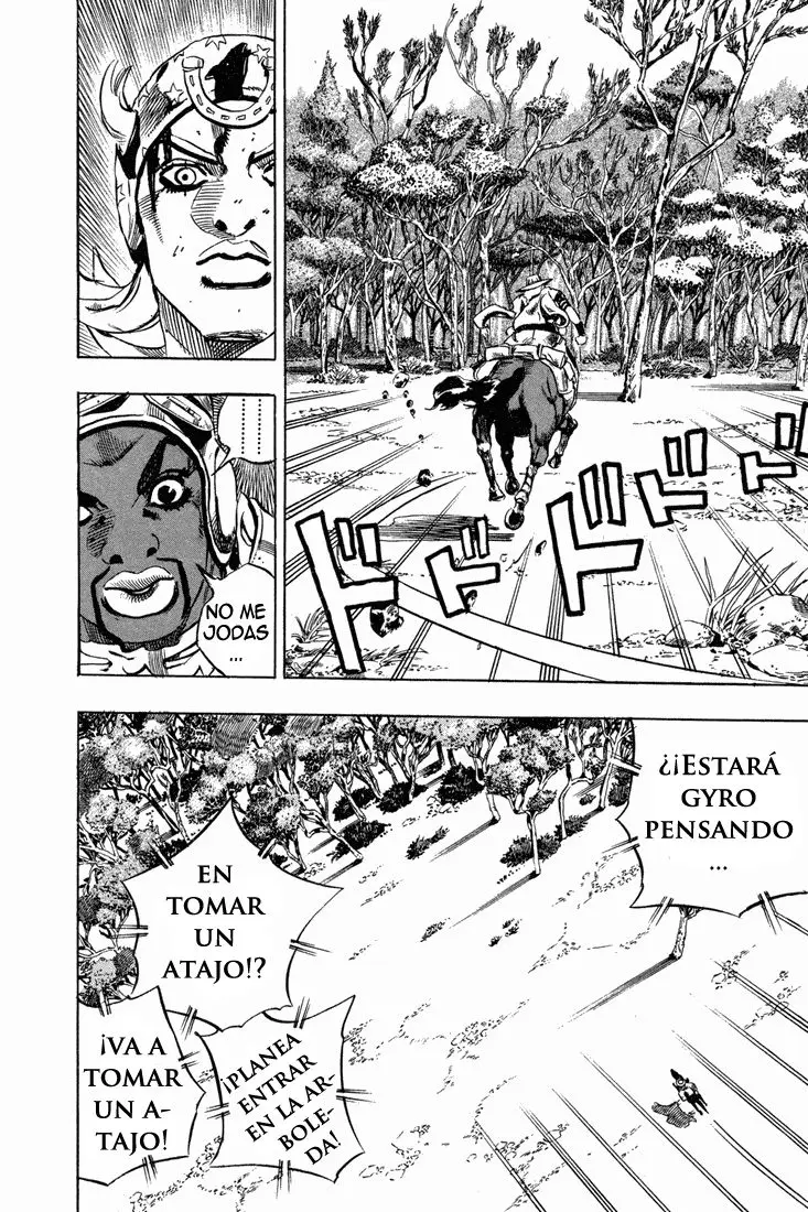 JoJo’s Bizarre Adventure – Parte 7: Steel Ball Run capítulo 7, página 18