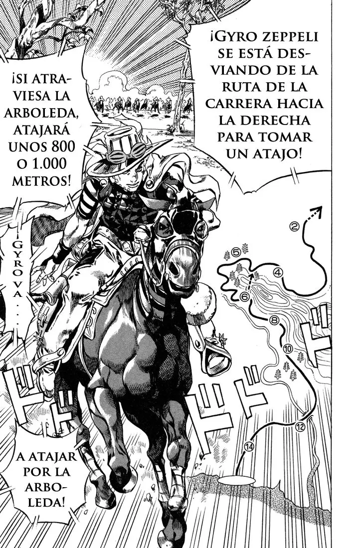 JoJo’s Bizarre Adventure – Parte 7: Steel Ball Run capítulo 7, página 19