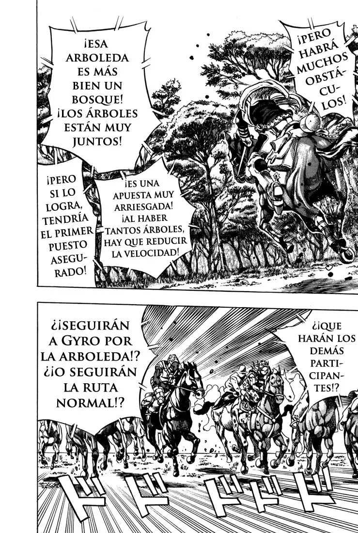 JoJo’s Bizarre Adventure – Parte 7: Steel Ball Run capítulo 7, página 20