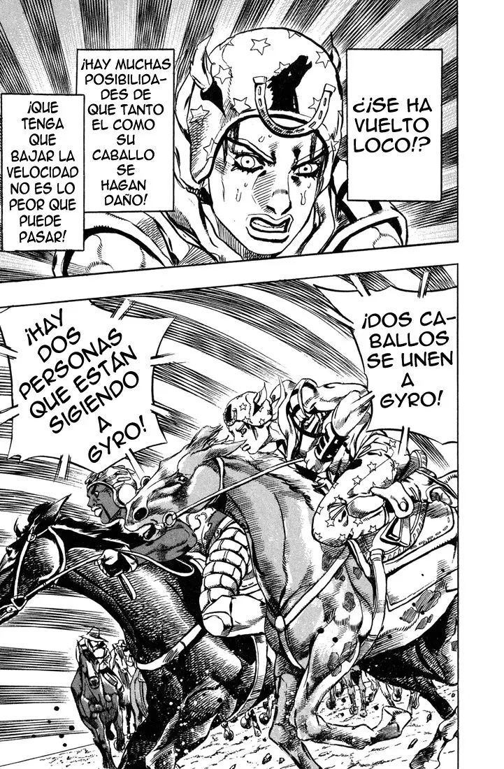 JoJo’s Bizarre Adventure – Parte 7: Steel Ball Run capítulo 7, página 21