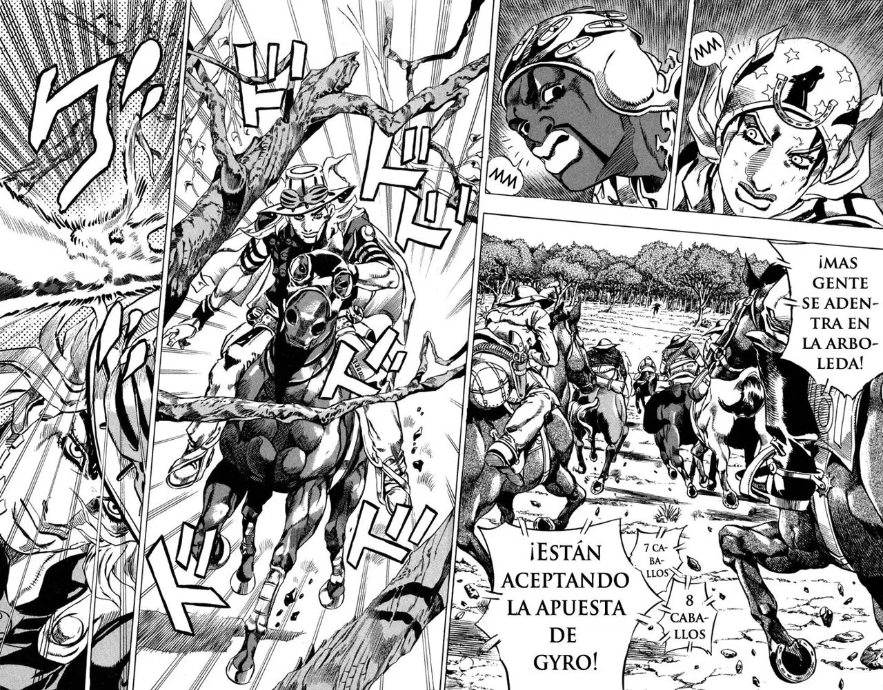 JoJo’s Bizarre Adventure – Parte 7: Steel Ball Run capítulo 7, página 22
