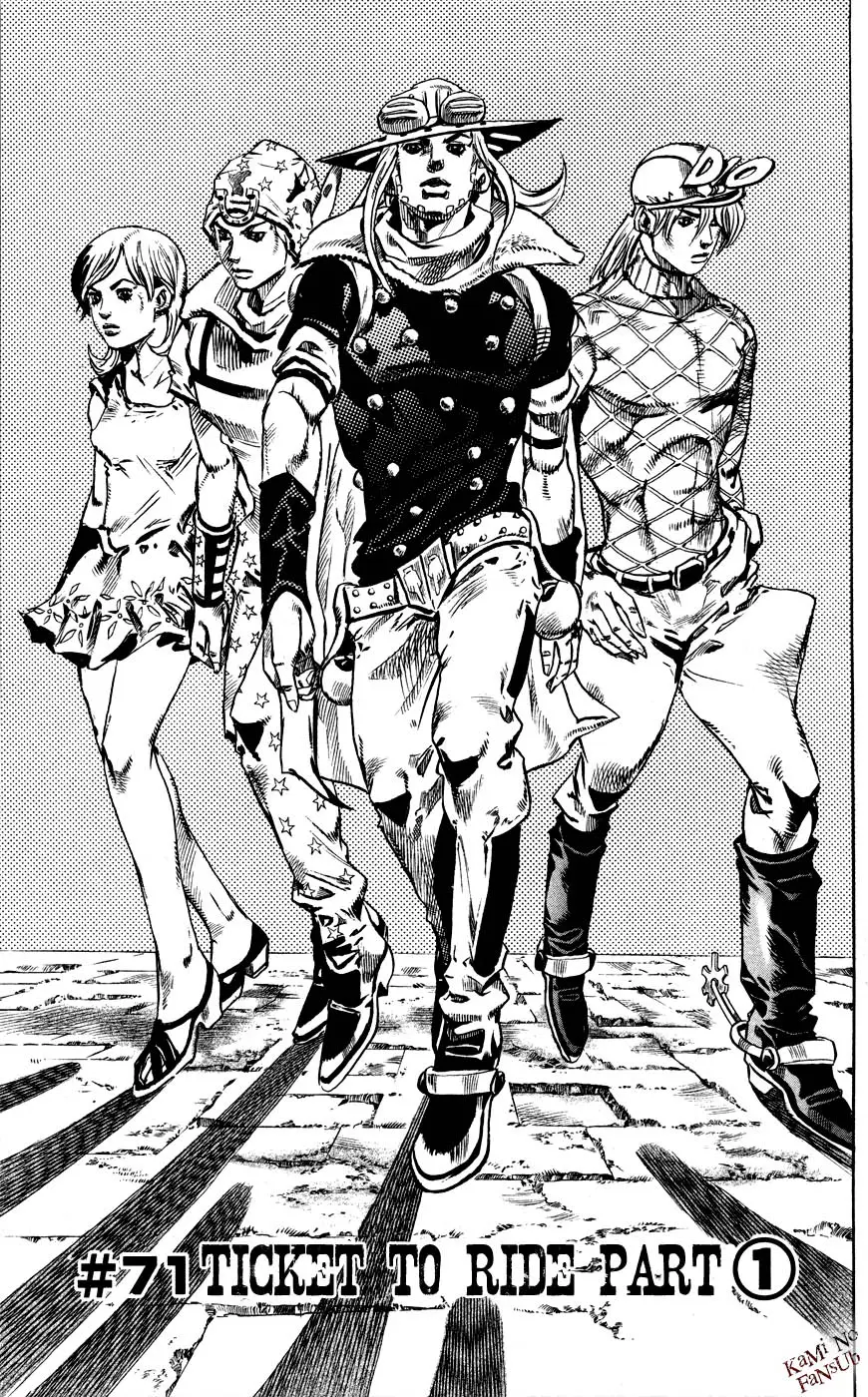 JoJo’s Bizarre Adventure – Parte 7: Steel Ball Run capítulo 71, página 2