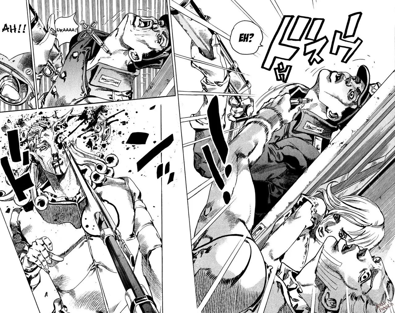 JoJo’s Bizarre Adventure – Parte 7: Steel Ball Run capítulo 71, página 22
