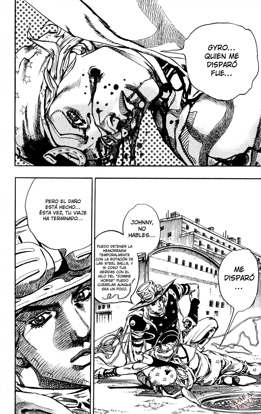 JoJo’s Bizarre Adventure – Parte 7: Steel Ball Run capítulo 72, página 6