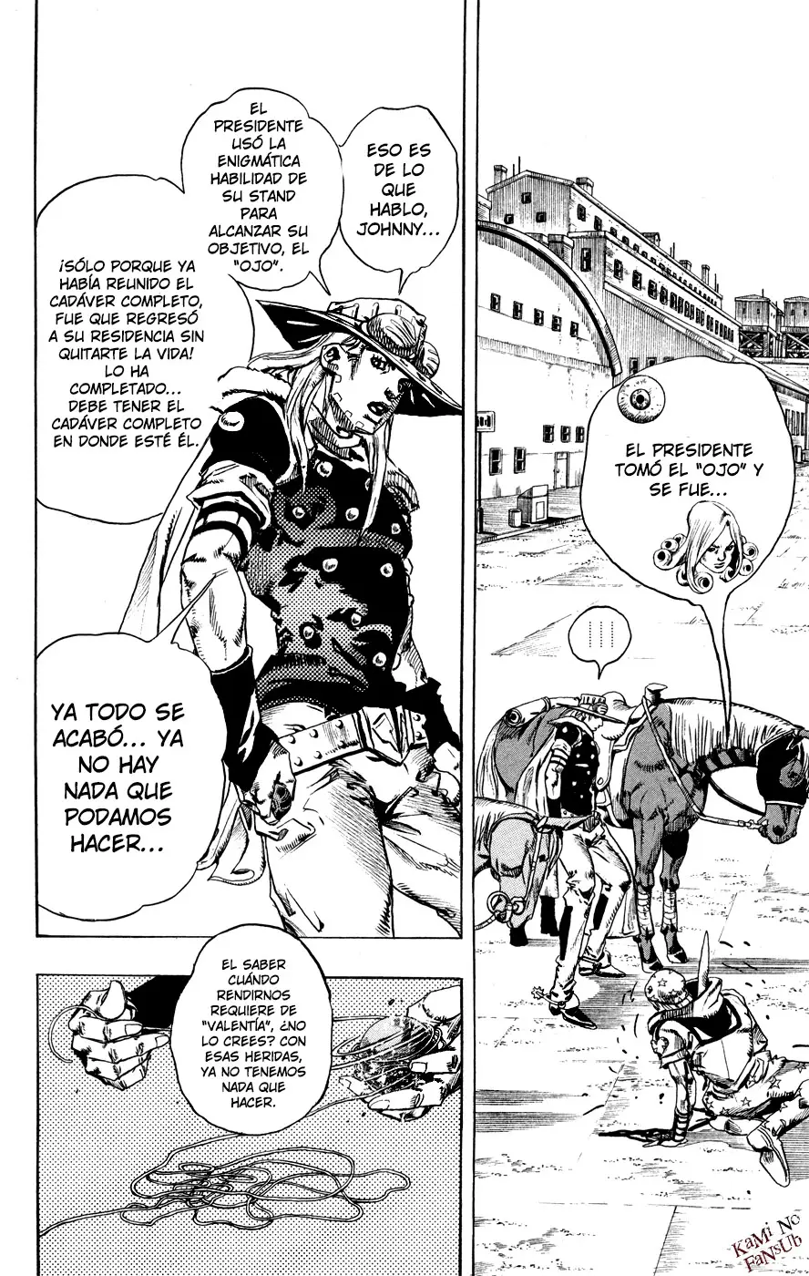 JoJo’s Bizarre Adventure – Parte 7: Steel Ball Run capítulo 72, página 12