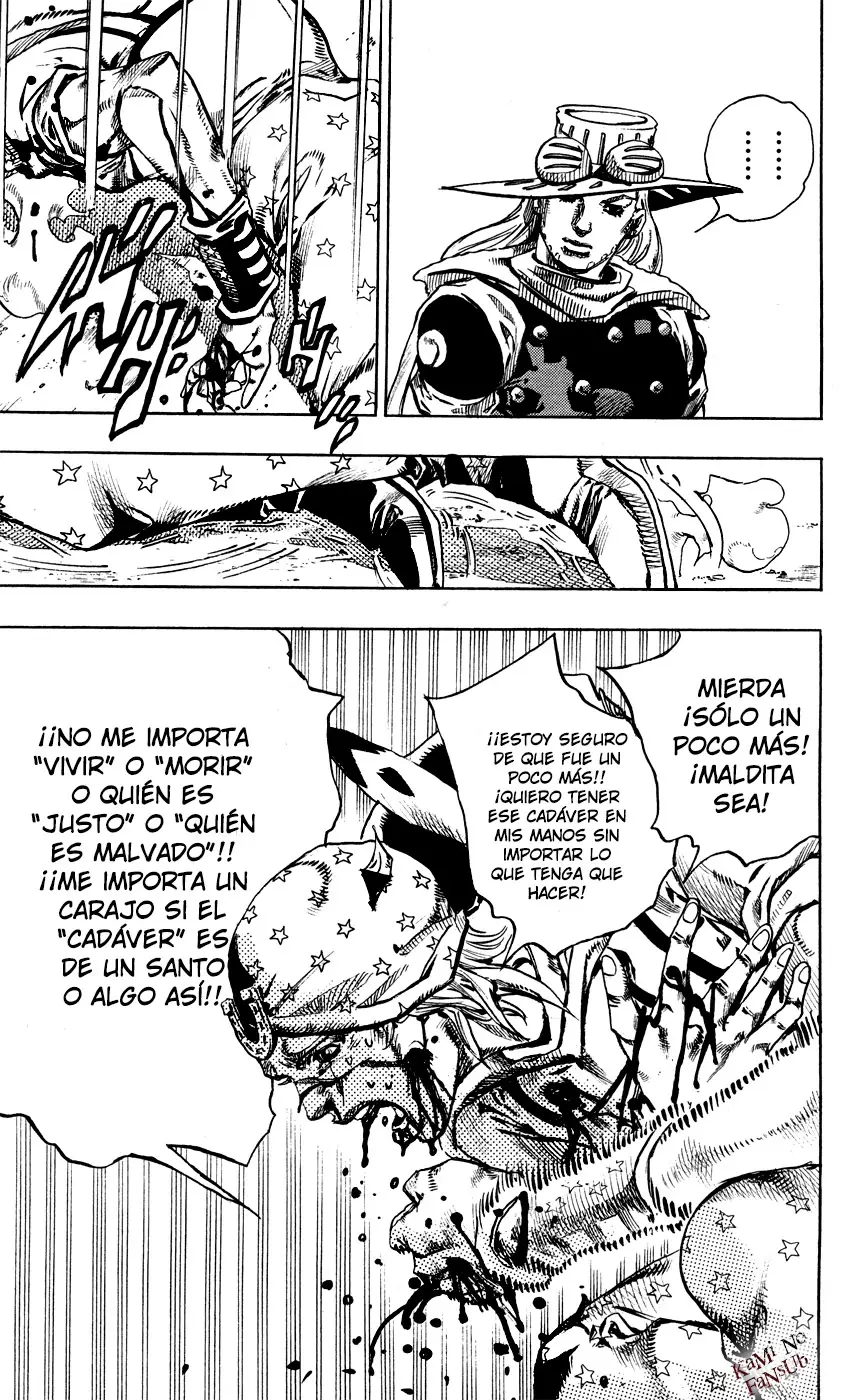JoJo’s Bizarre Adventure – Parte 7: Steel Ball Run capítulo 72, página 15
