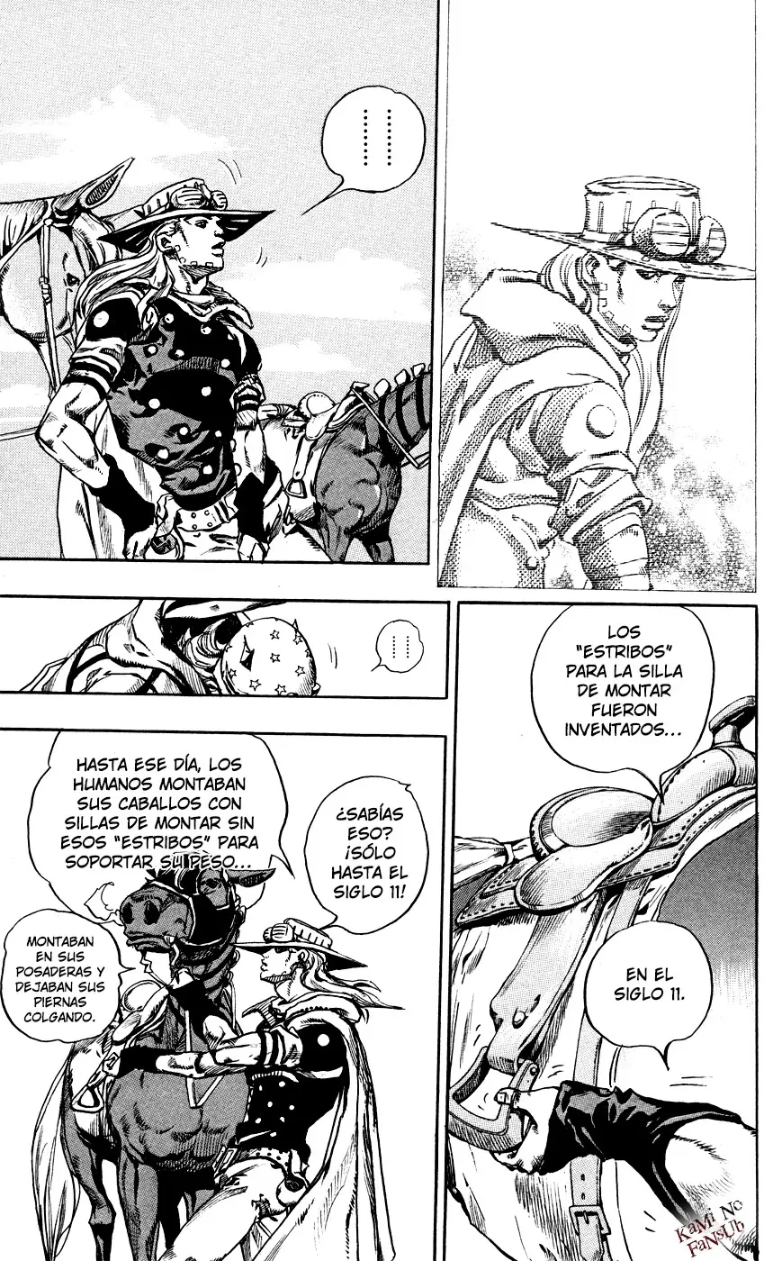 JoJo’s Bizarre Adventure – Parte 7: Steel Ball Run capítulo 72, página 17