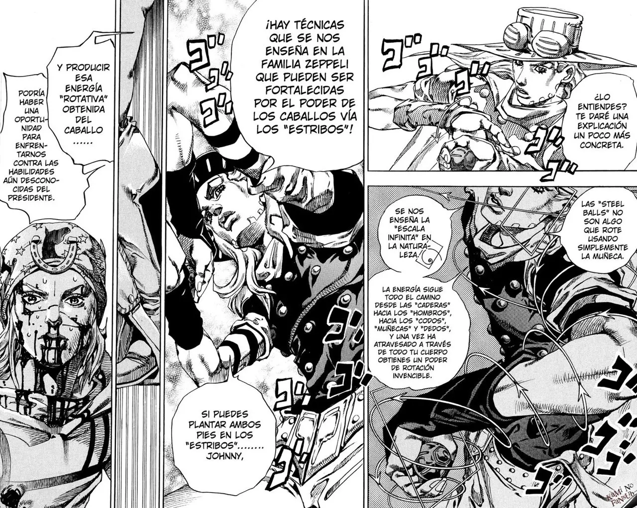 JoJo’s Bizarre Adventure – Parte 7: Steel Ball Run capítulo 72, página 20