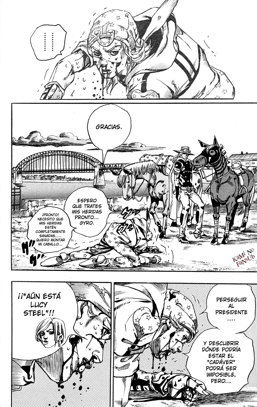 JoJo’s Bizarre Adventure – Parte 7: Steel Ball Run capítulo 72, página 23