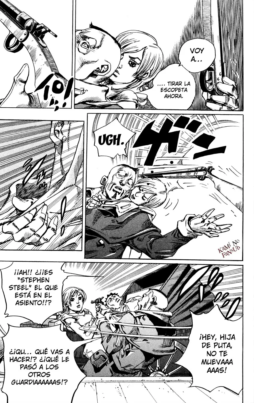 JoJo’s Bizarre Adventure – Parte 7: Steel Ball Run capítulo 72, página 28