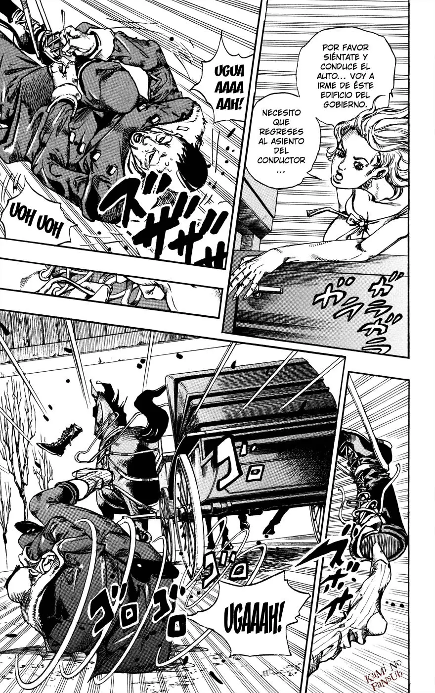 JoJo’s Bizarre Adventure – Parte 7: Steel Ball Run capítulo 72, página 32