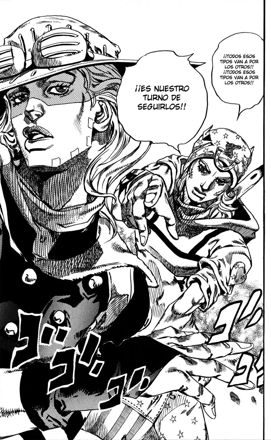 JoJo’s Bizarre Adventure – Parte 7: Steel Ball Run capítulo 73, página 37