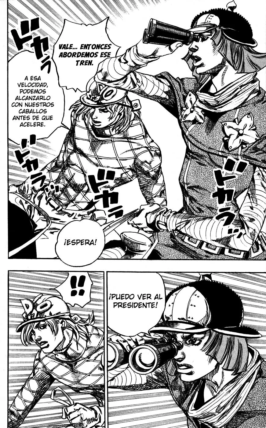 JoJo’s Bizarre Adventure – Parte 7: Steel Ball Run capítulo 73, página 40