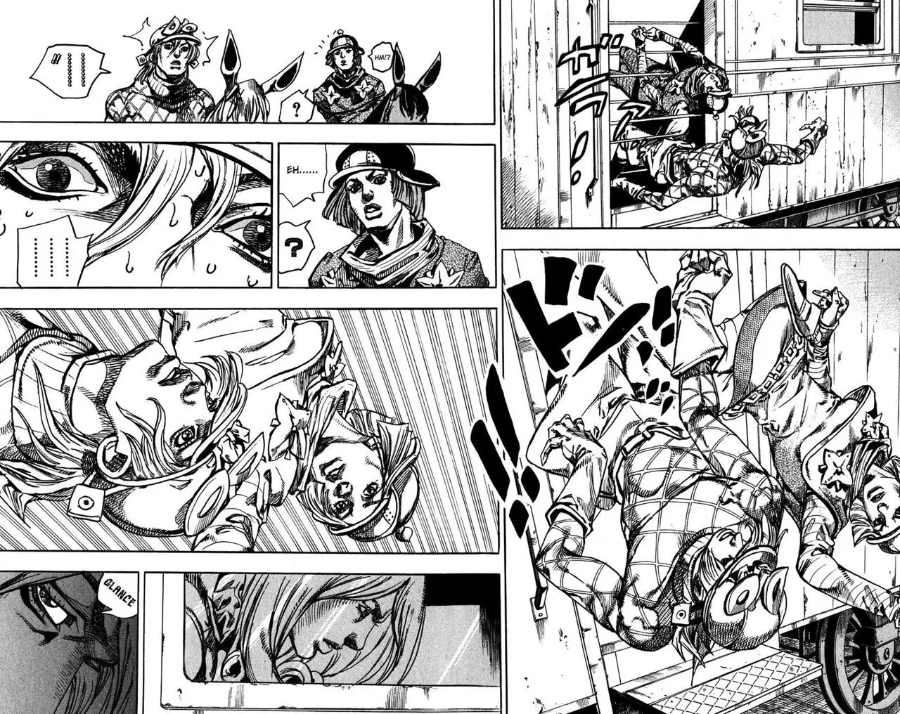 JoJo’s Bizarre Adventure – Parte 7: Steel Ball Run capítulo 73, página 42