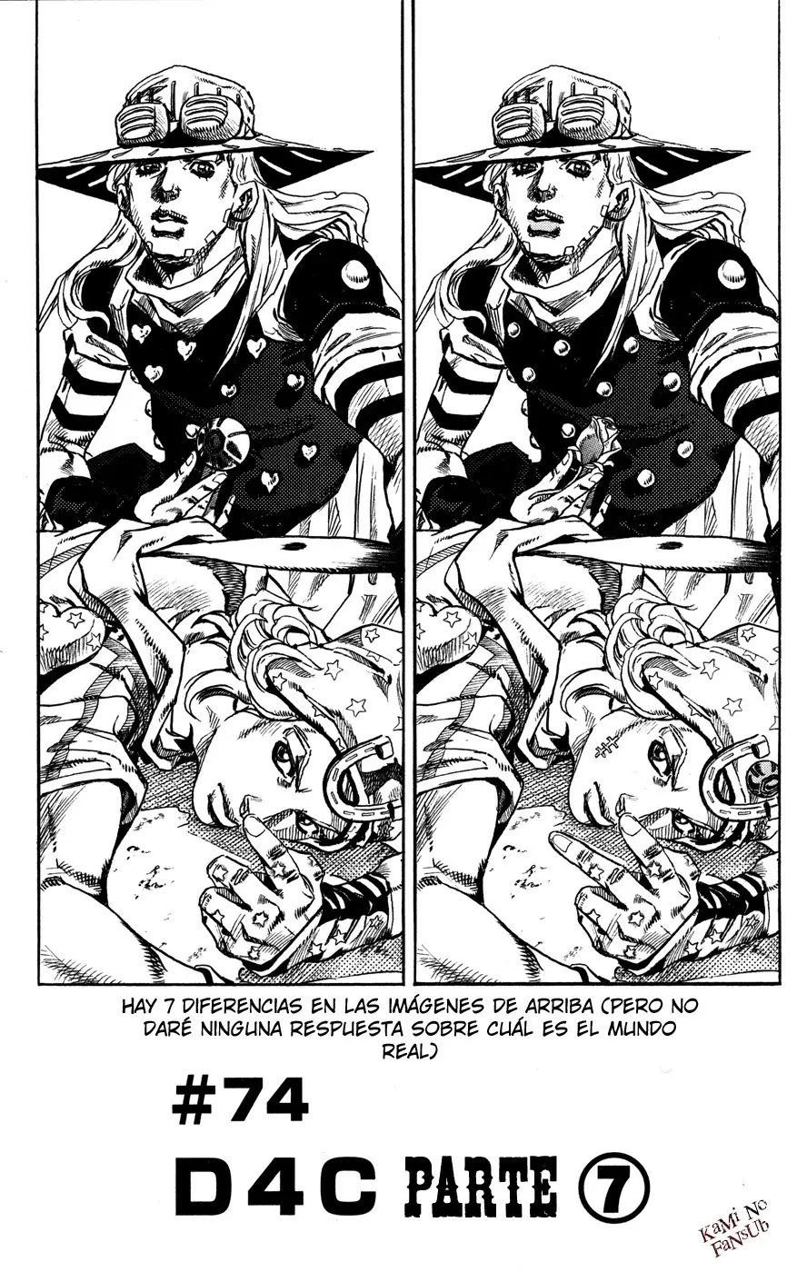 JoJo’s Bizarre Adventure – Parte 7: Steel Ball Run capítulo 74, página 2