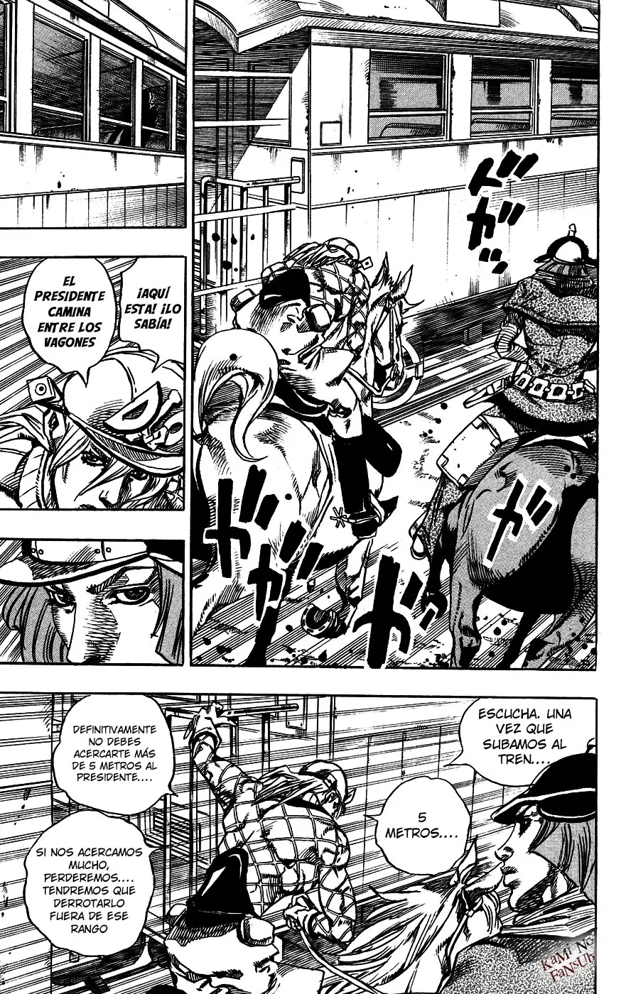 JoJo’s Bizarre Adventure – Parte 7: Steel Ball Run capítulo 74, página 17