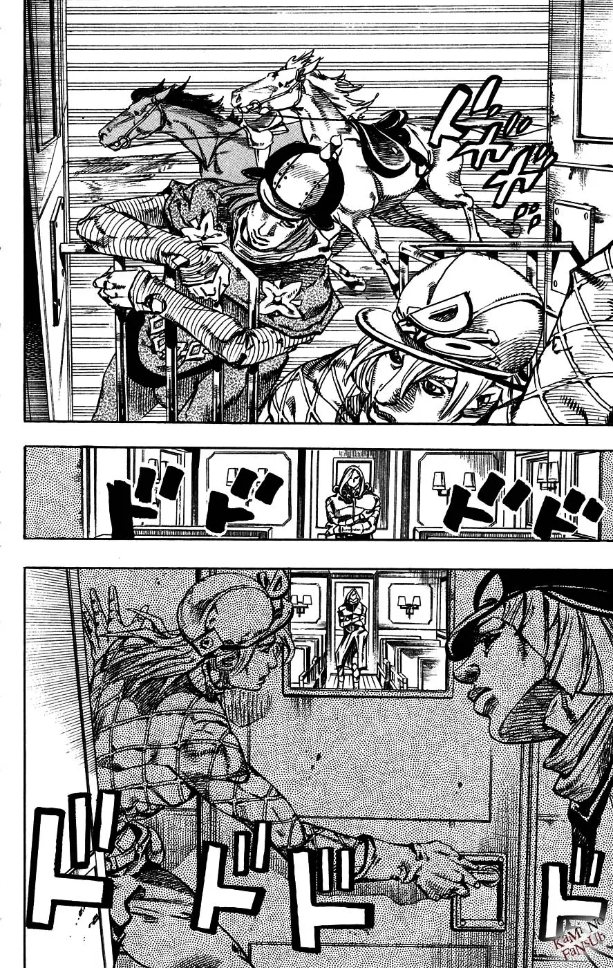 JoJo’s Bizarre Adventure – Parte 7: Steel Ball Run capítulo 74, página 18