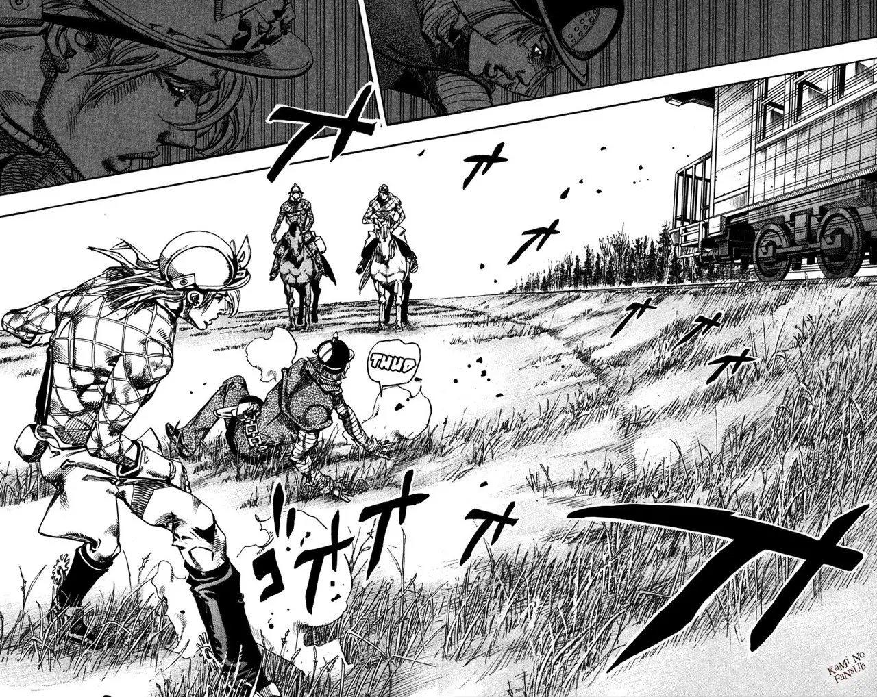 JoJo’s Bizarre Adventure – Parte 7: Steel Ball Run capítulo 74, página 24