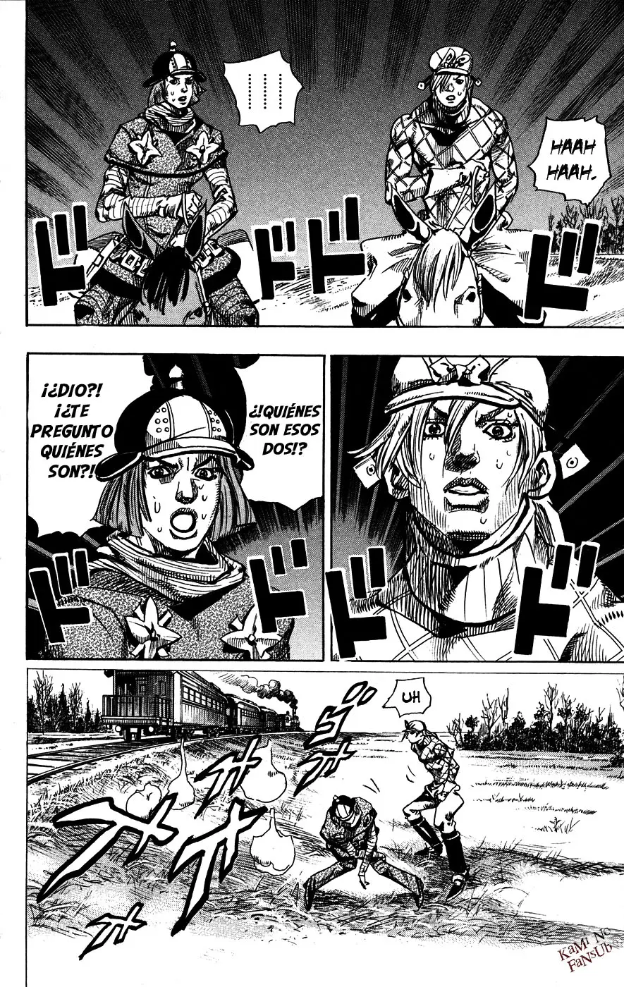 JoJo’s Bizarre Adventure – Parte 7: Steel Ball Run capítulo 74, página 25