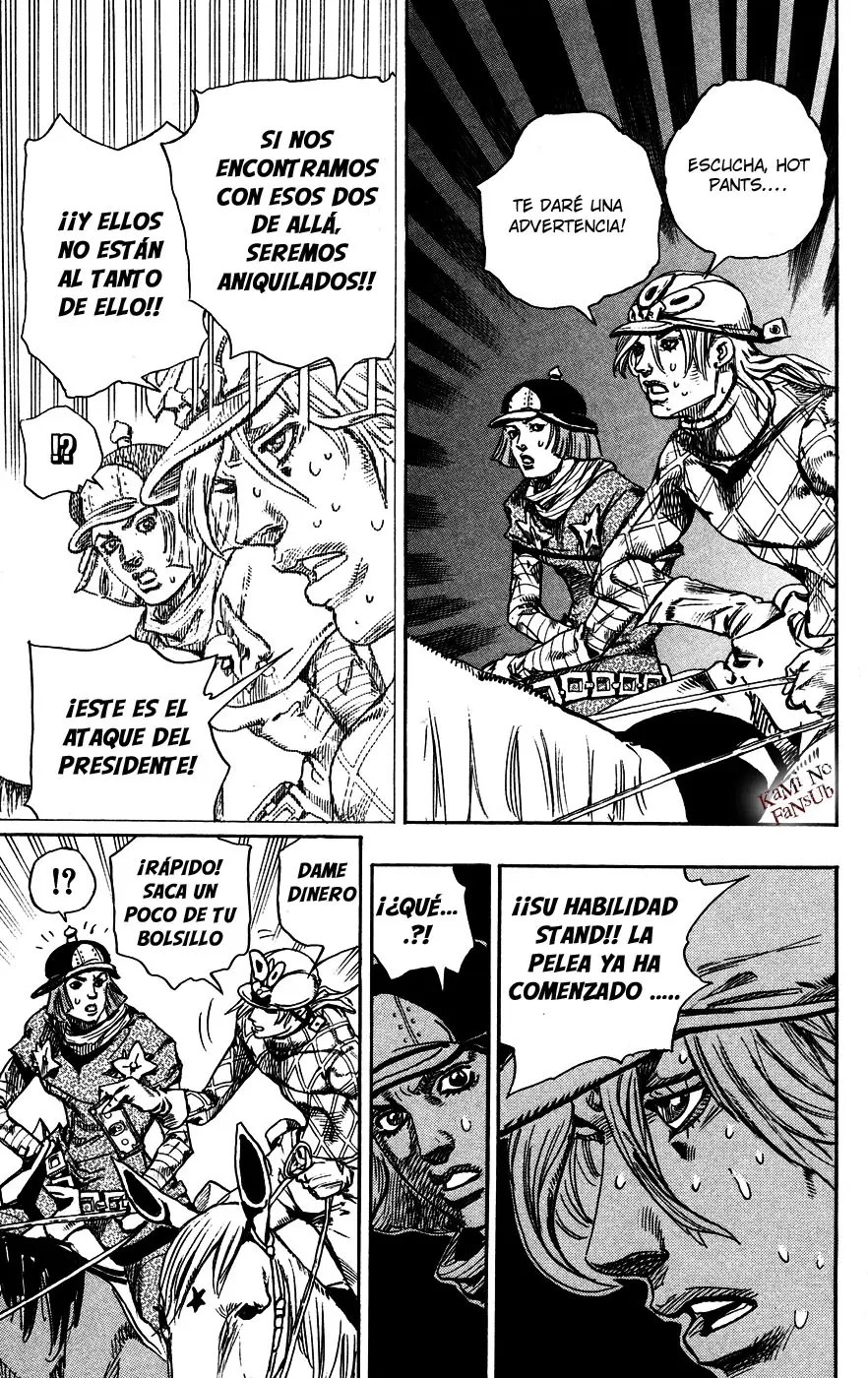 JoJo’s Bizarre Adventure – Parte 7: Steel Ball Run capítulo 74, página 26