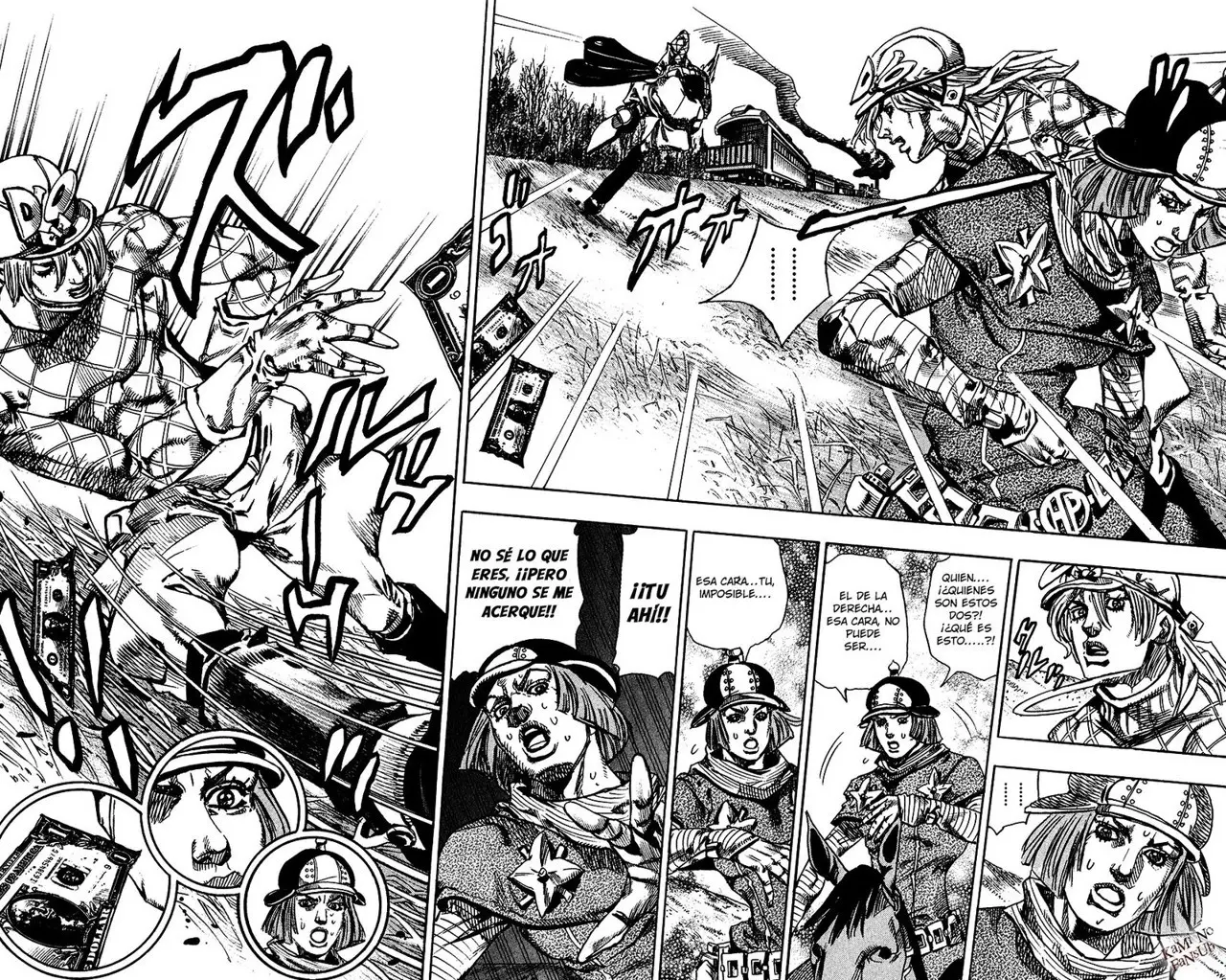 JoJo’s Bizarre Adventure – Parte 7: Steel Ball Run capítulo 74, página 29