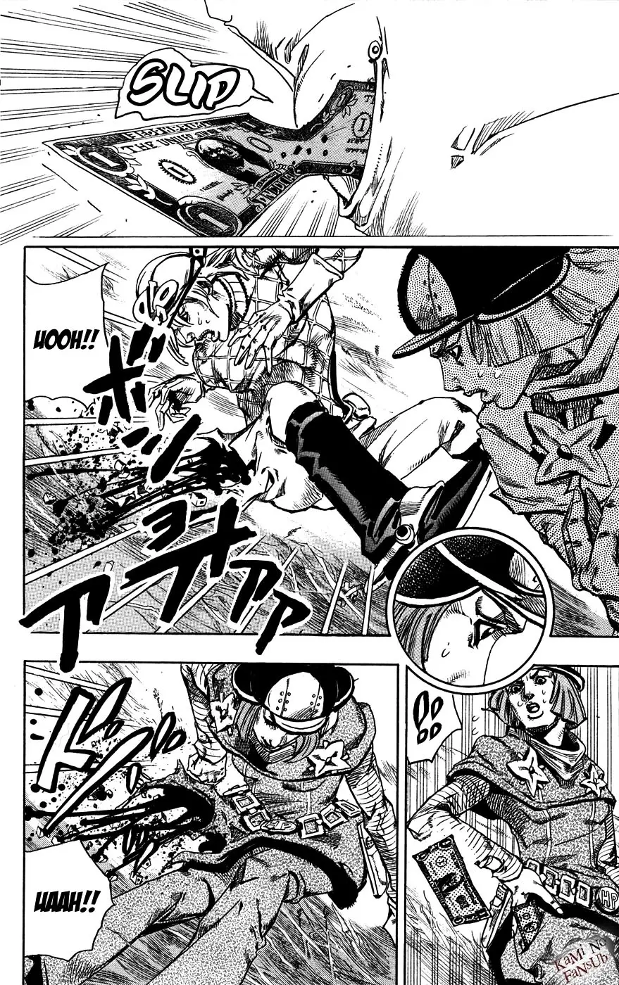 JoJo’s Bizarre Adventure – Parte 7: Steel Ball Run capítulo 74, página 30