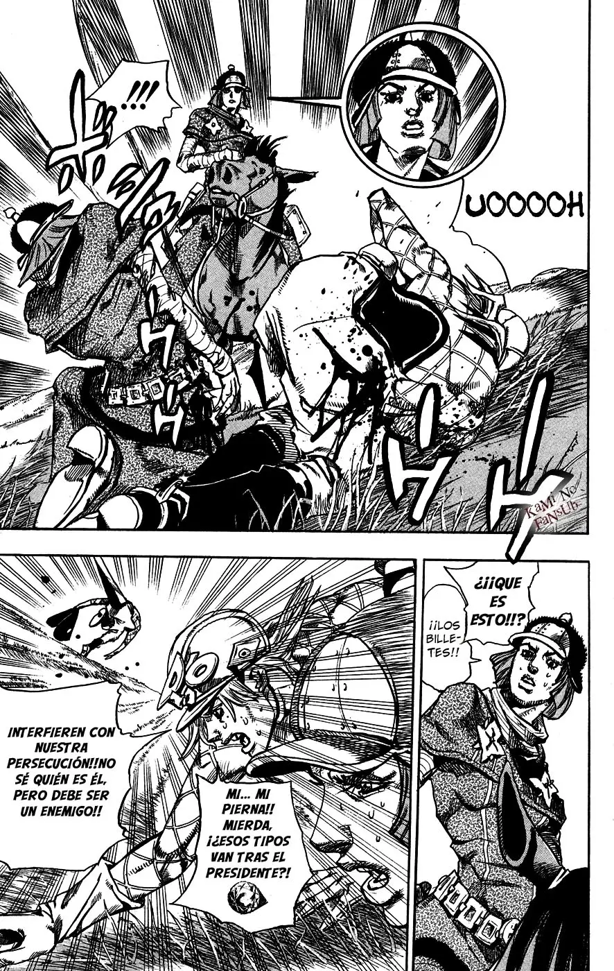 JoJo’s Bizarre Adventure – Parte 7: Steel Ball Run capítulo 74, página 31