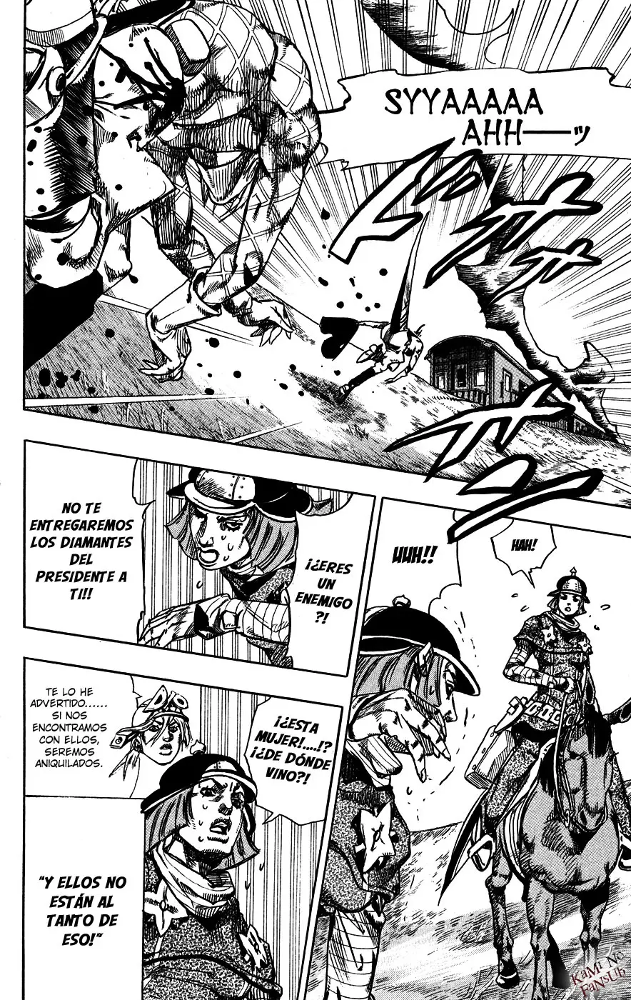 JoJo’s Bizarre Adventure – Parte 7: Steel Ball Run capítulo 74, página 32