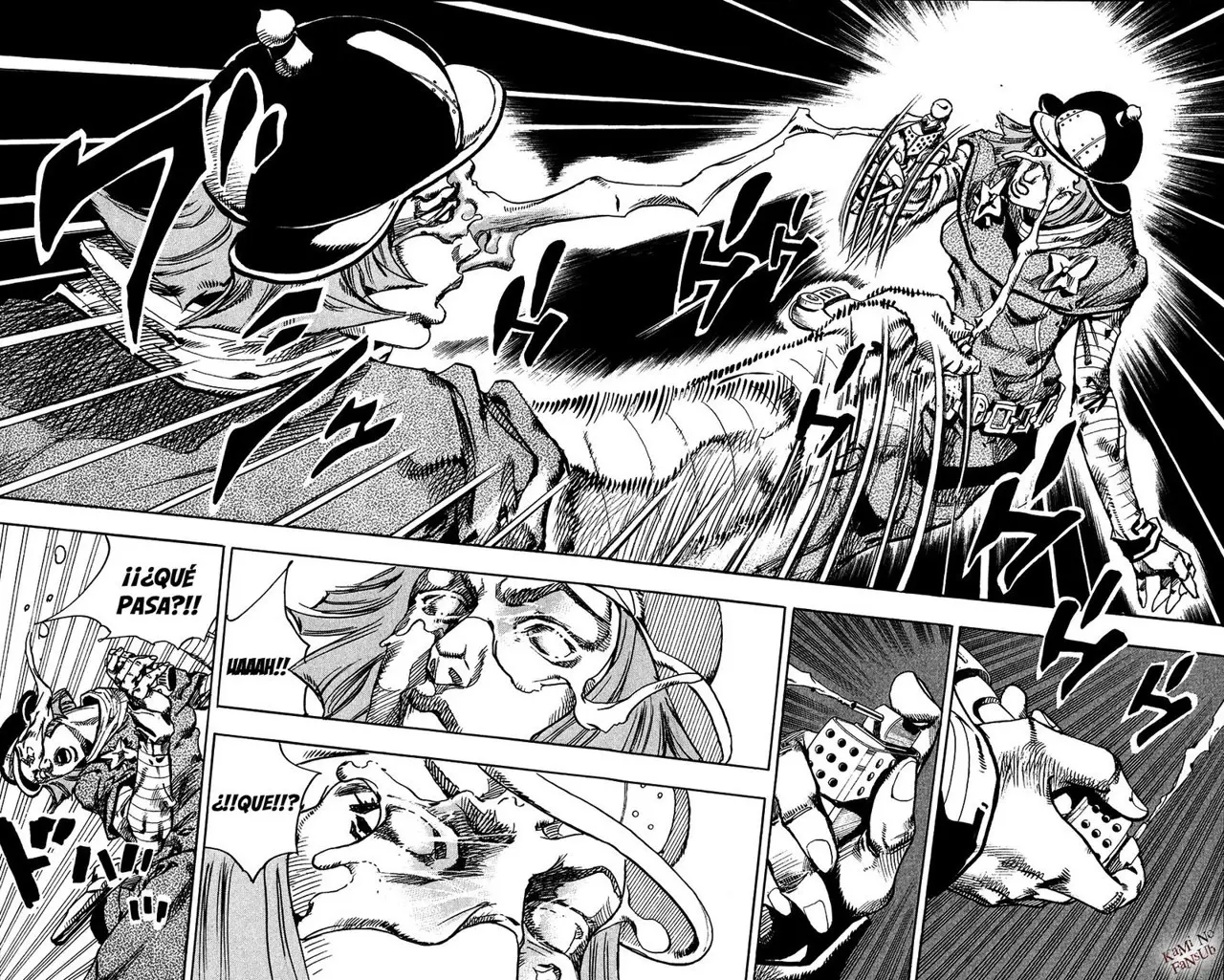 JoJo’s Bizarre Adventure – Parte 7: Steel Ball Run capítulo 74, página 34
