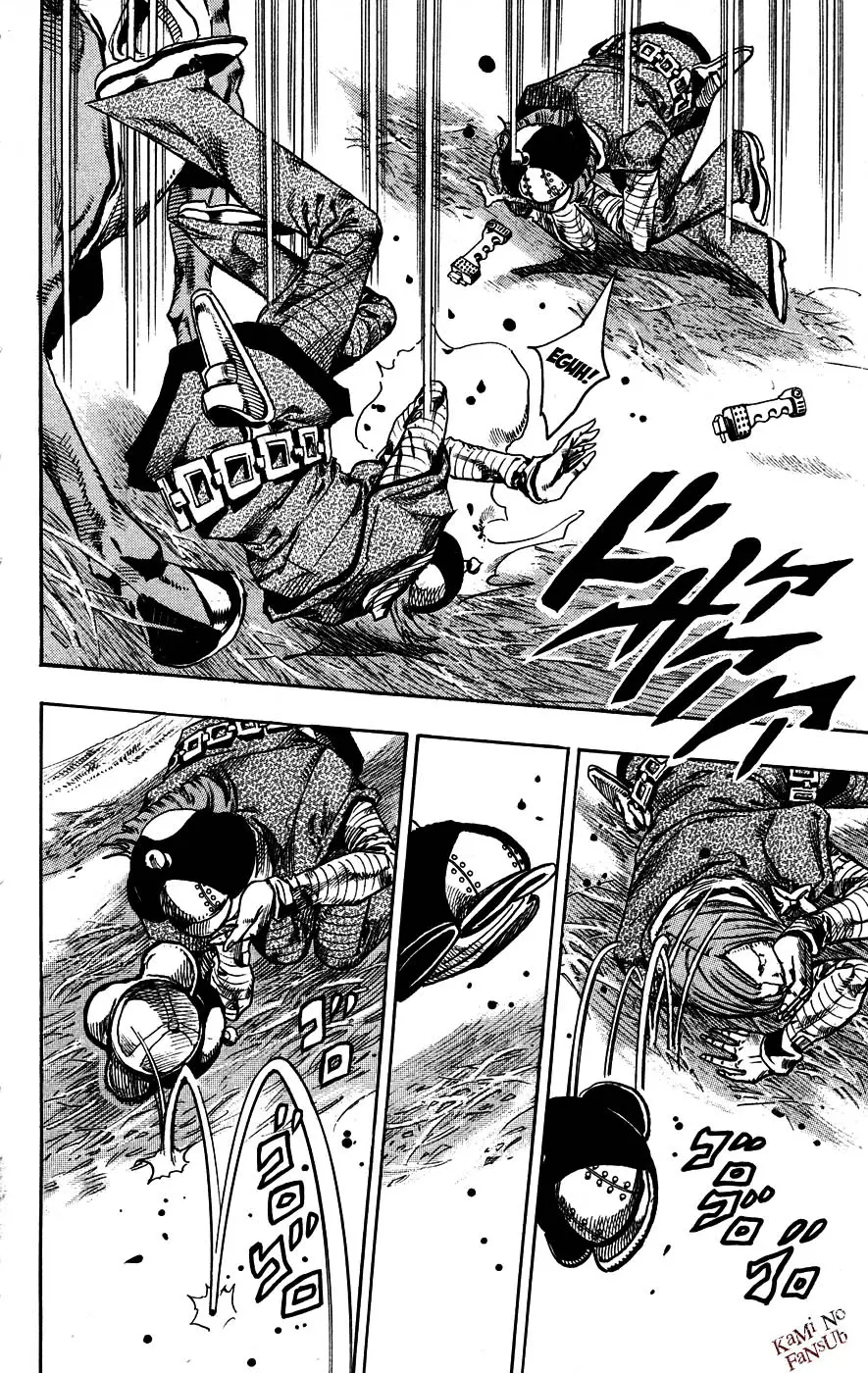 JoJo’s Bizarre Adventure – Parte 7: Steel Ball Run capítulo 74, página 35