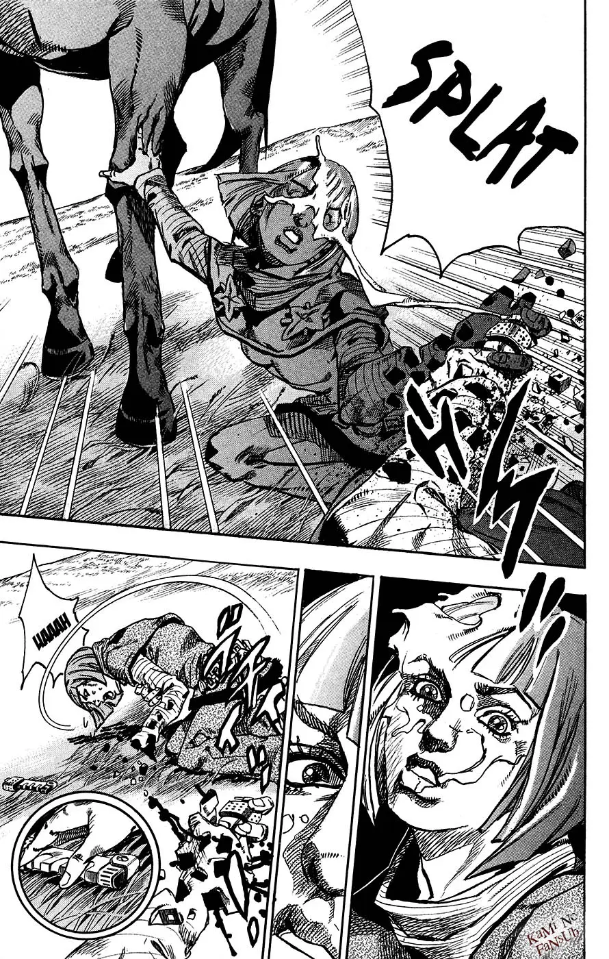 JoJo’s Bizarre Adventure – Parte 7: Steel Ball Run capítulo 74, página 42