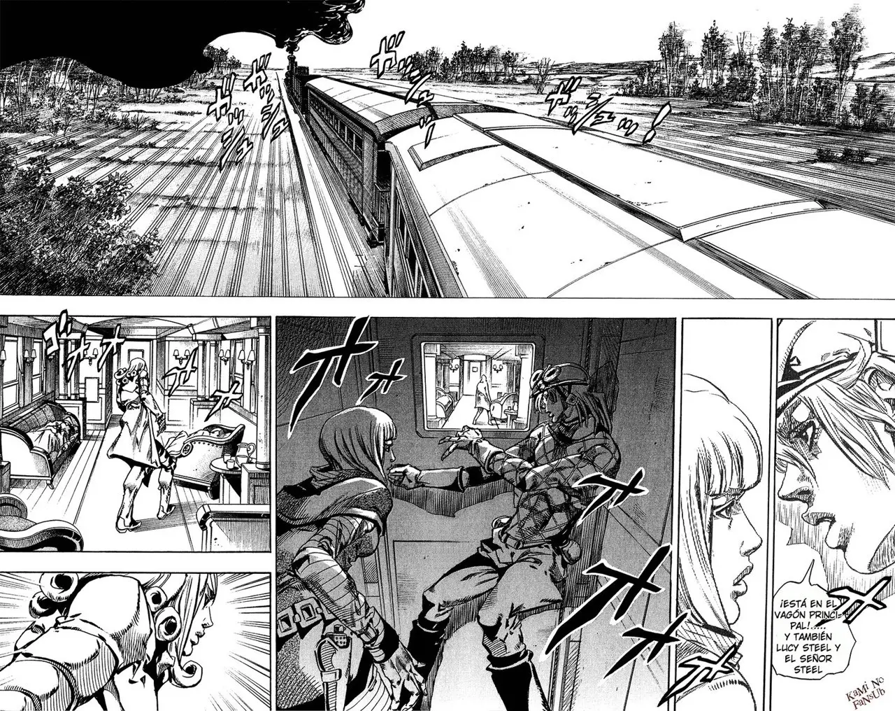JoJo’s Bizarre Adventure – Parte 7: Steel Ball Run capítulo 75, página 3