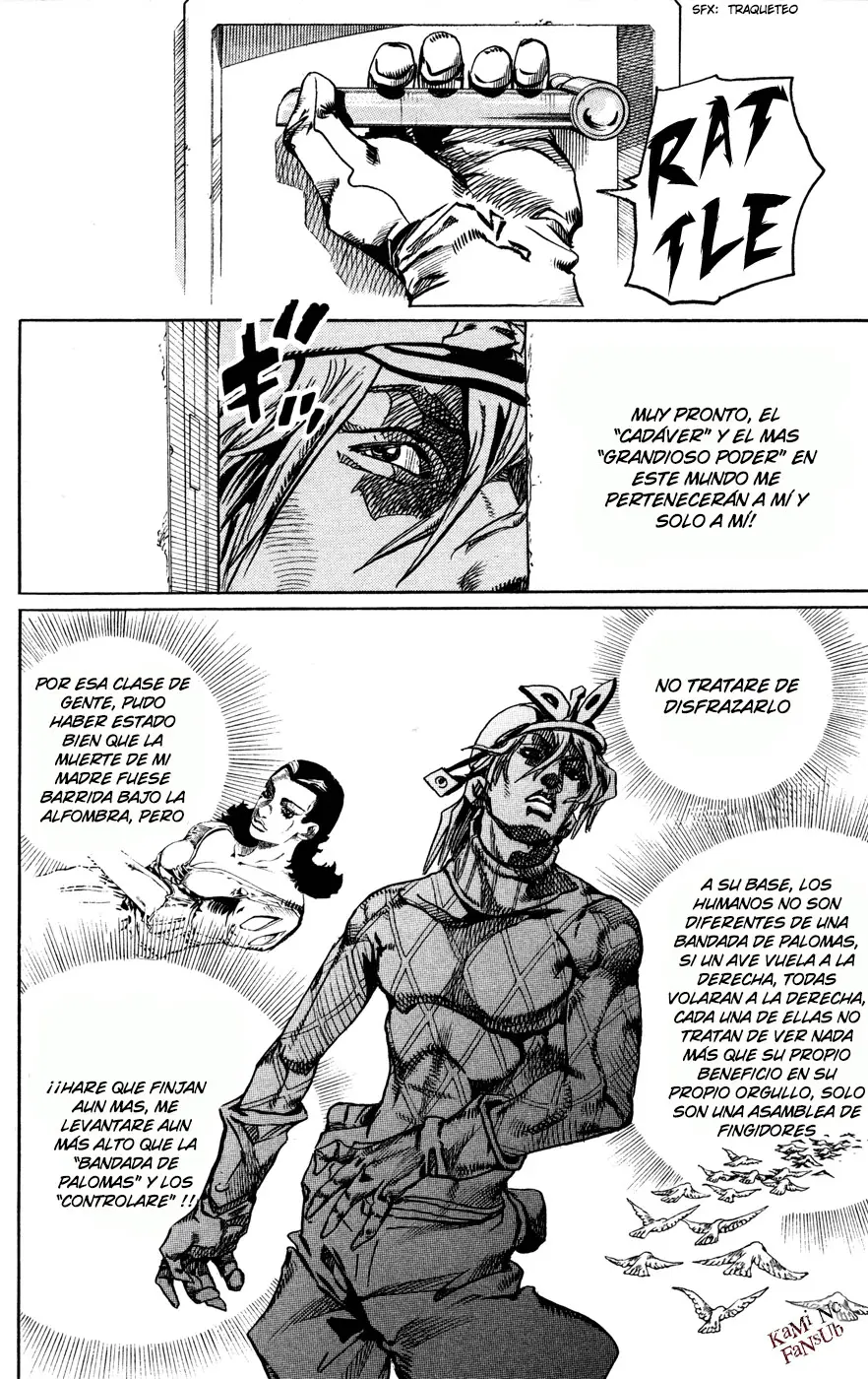 JoJo’s Bizarre Adventure – Parte 7: Steel Ball Run capítulo 75, página 6