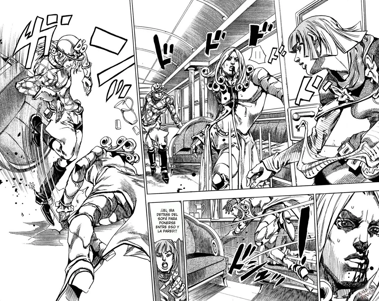 JoJo’s Bizarre Adventure – Parte 7: Steel Ball Run capítulo 75, página 15