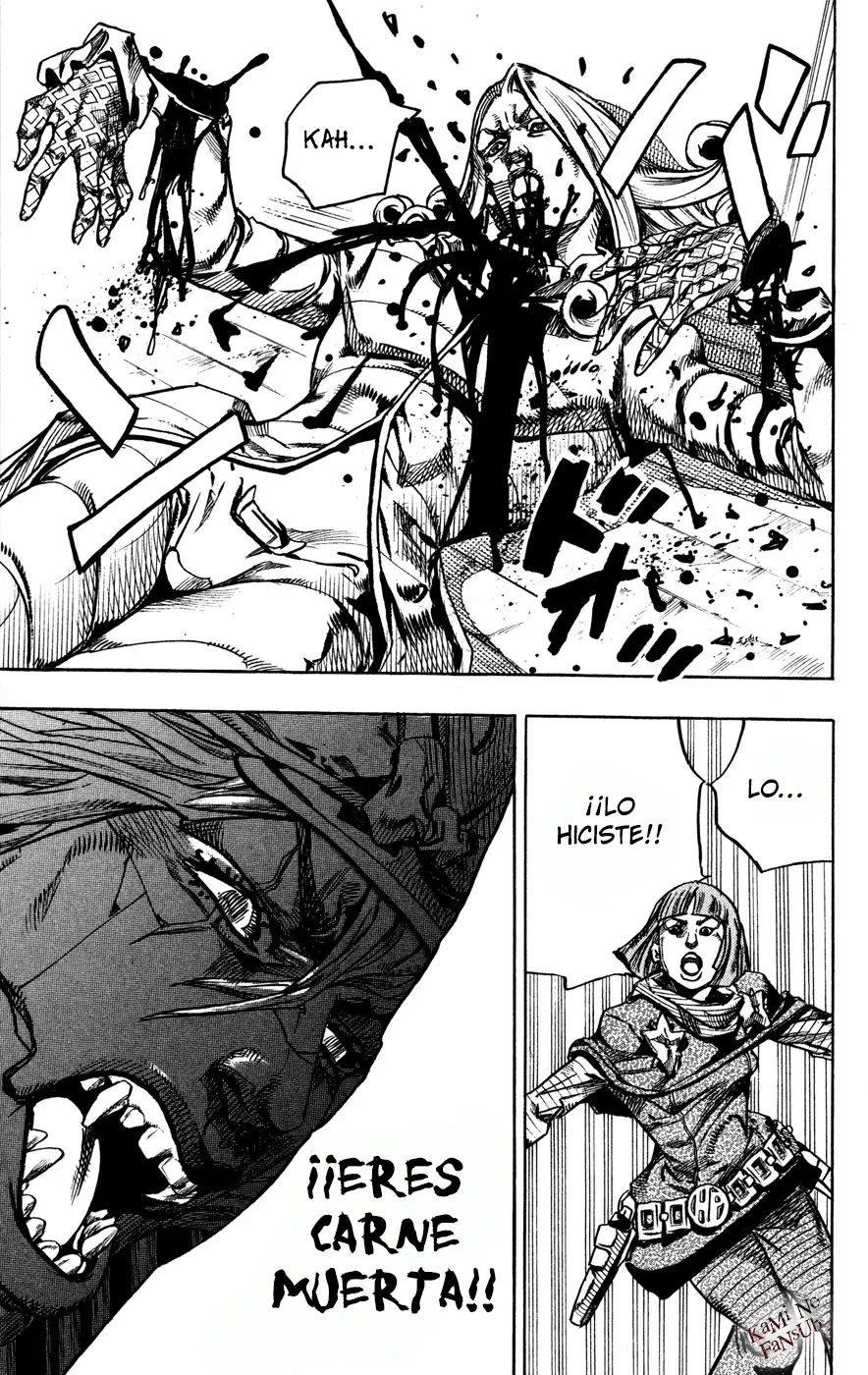 JoJo’s Bizarre Adventure – Parte 7: Steel Ball Run capítulo 75, página 21