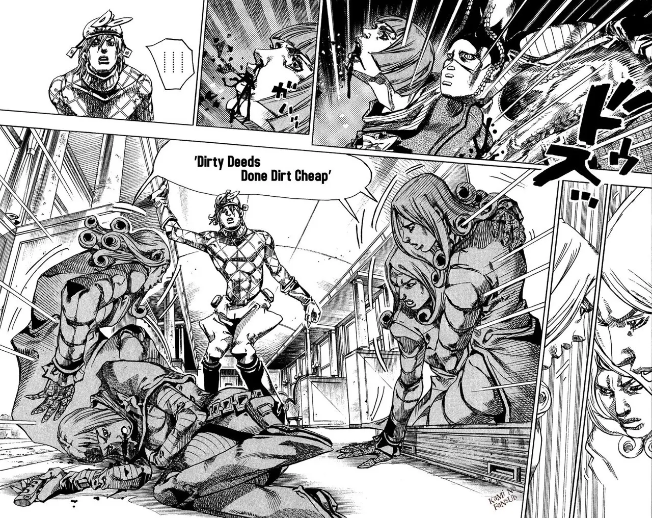 JoJo’s Bizarre Adventure – Parte 7: Steel Ball Run capítulo 75, página 28