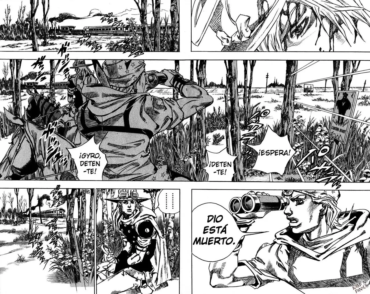 JoJo’s Bizarre Adventure – Parte 7: Steel Ball Run capítulo 76, página 11