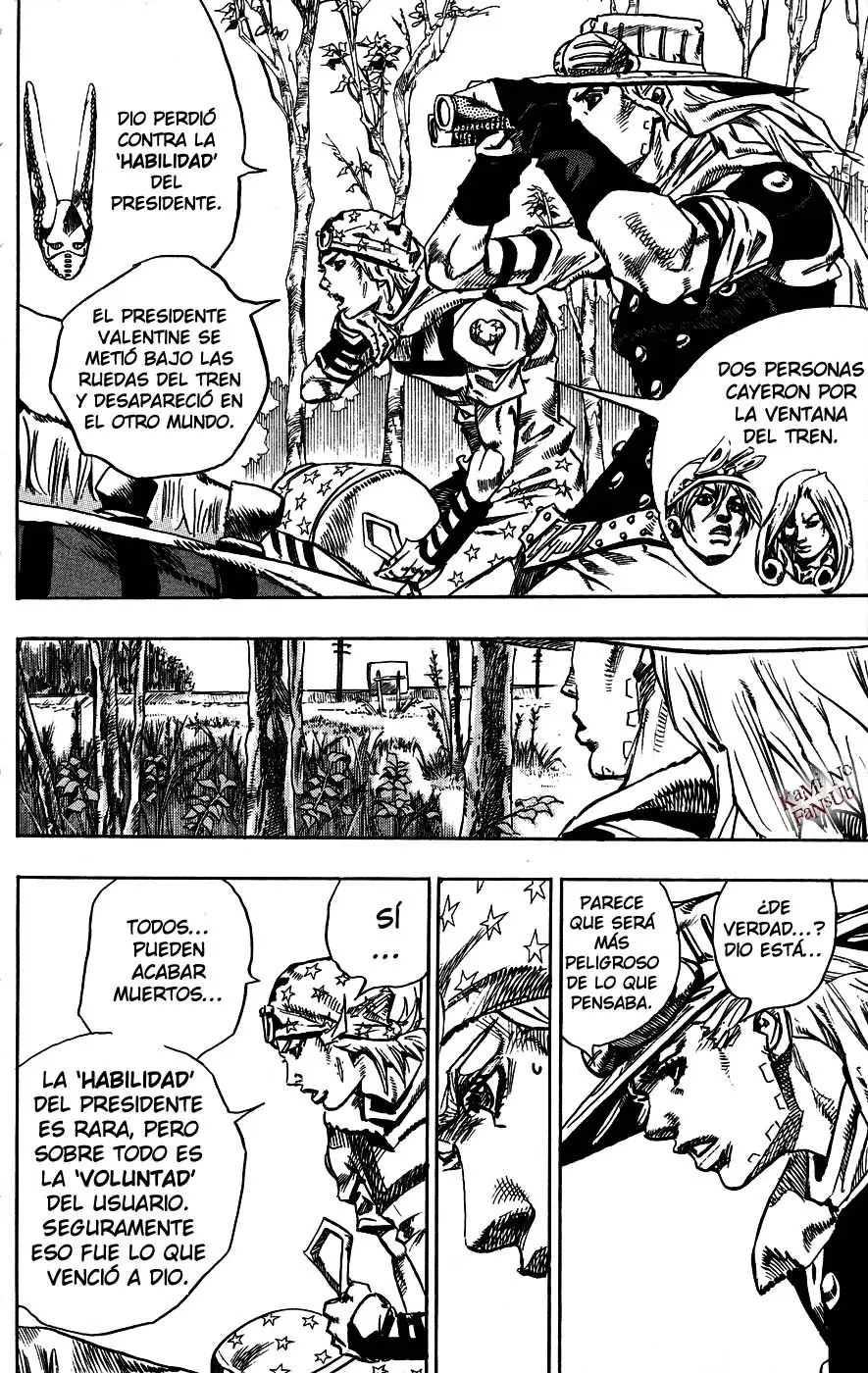 JoJo’s Bizarre Adventure – Parte 7: Steel Ball Run capítulo 76, página 12