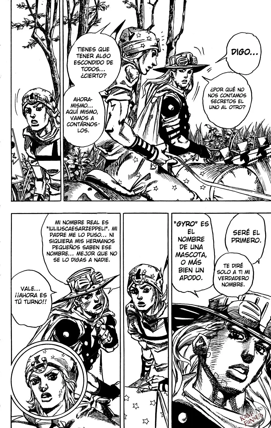 JoJo’s Bizarre Adventure – Parte 7: Steel Ball Run capítulo 76, página 14