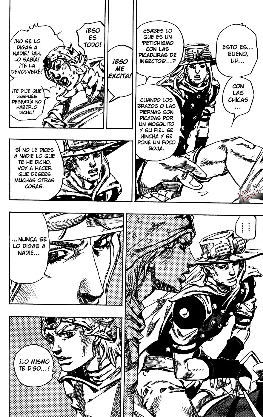 JoJo’s Bizarre Adventure – Parte 7: Steel Ball Run capítulo 76, página 16
