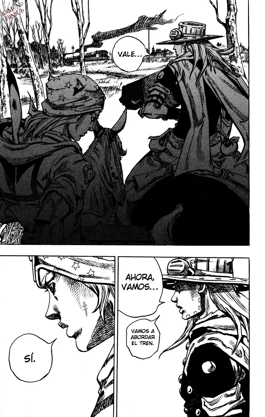 JoJo’s Bizarre Adventure – Parte 7: Steel Ball Run capítulo 76, página 17