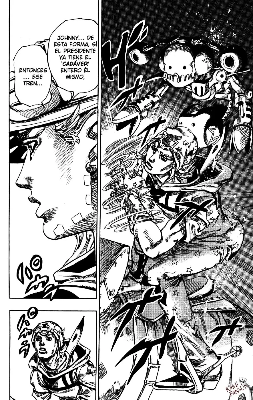 JoJo’s Bizarre Adventure – Parte 7: Steel Ball Run capítulo 76, página 21