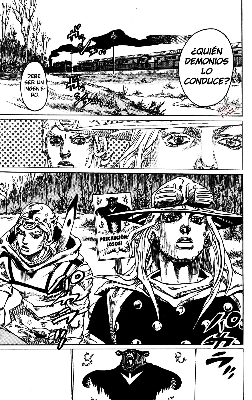 JoJo’s Bizarre Adventure – Parte 7: Steel Ball Run capítulo 76, página 22