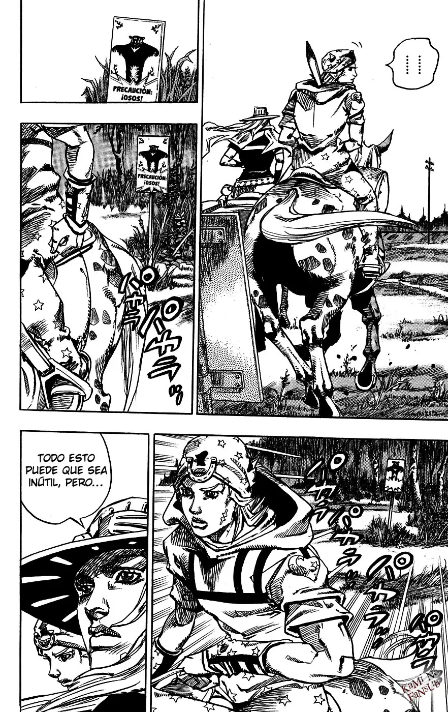 JoJo’s Bizarre Adventure – Parte 7: Steel Ball Run capítulo 76, página 23