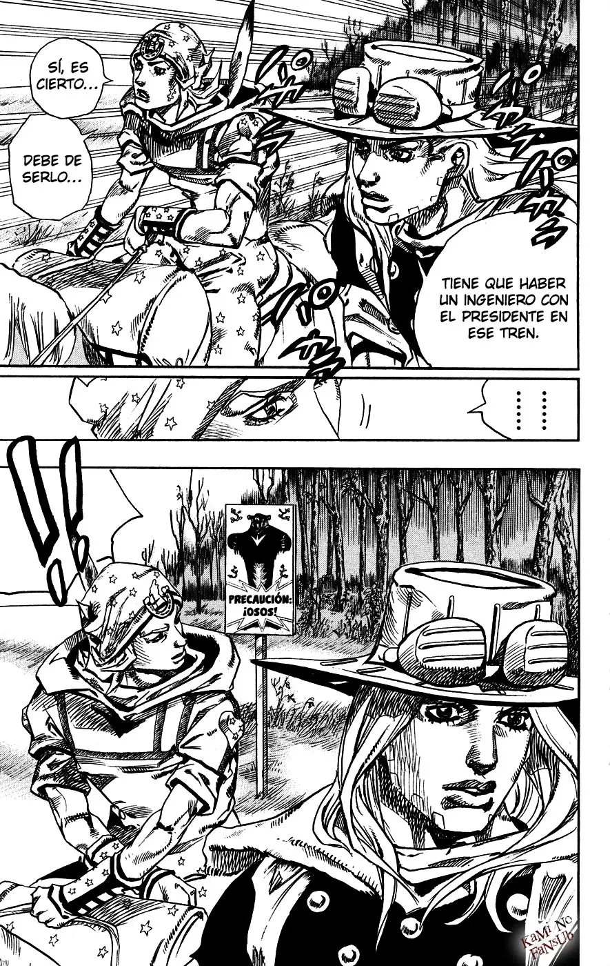 JoJo’s Bizarre Adventure – Parte 7: Steel Ball Run capítulo 76, página 24