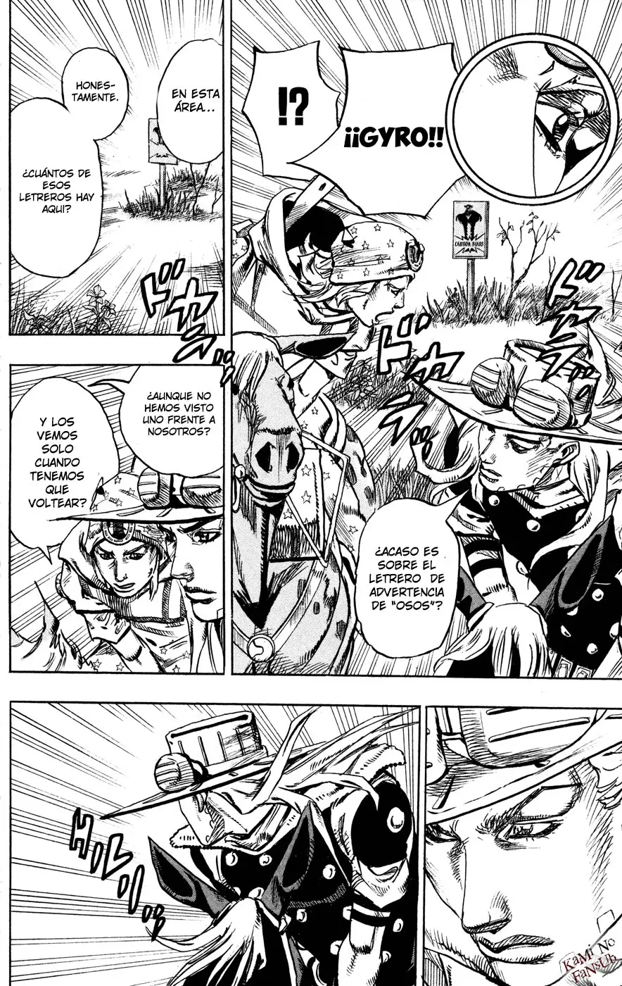 JoJo’s Bizarre Adventure – Parte 7: Steel Ball Run capítulo 77, página 15